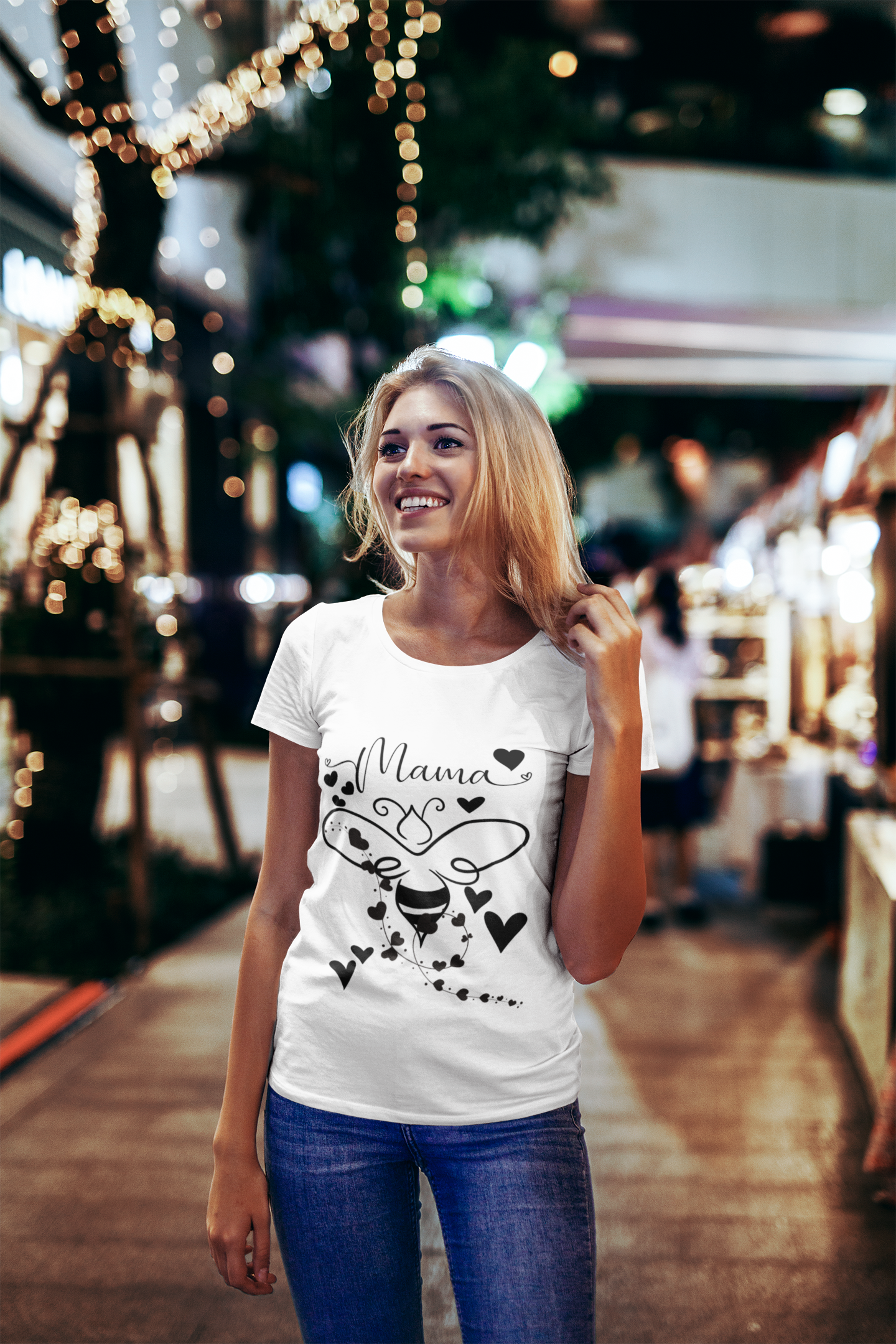 Mama Bee- Unisex Premium t-shirt